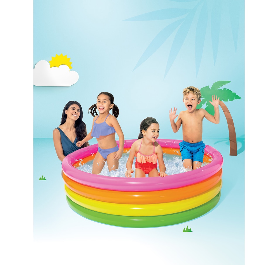 Image 712930_ALTMORE2.jpg, Product 712-930 / Price $29.99, Intex Inflatable 66" x 18" Sunset Glow Pool from Intex on TSC.ca's Home & Garden department
