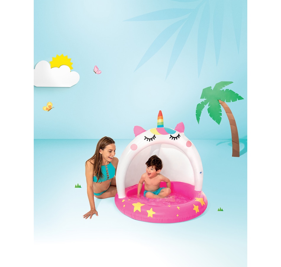 Image 712932_ALTMORE4.jpg, Product 712-932 / Price $25.99, Intex Caticorn Inflatable Kiddie Pool from Intex on TSC.ca's Home & Garden department