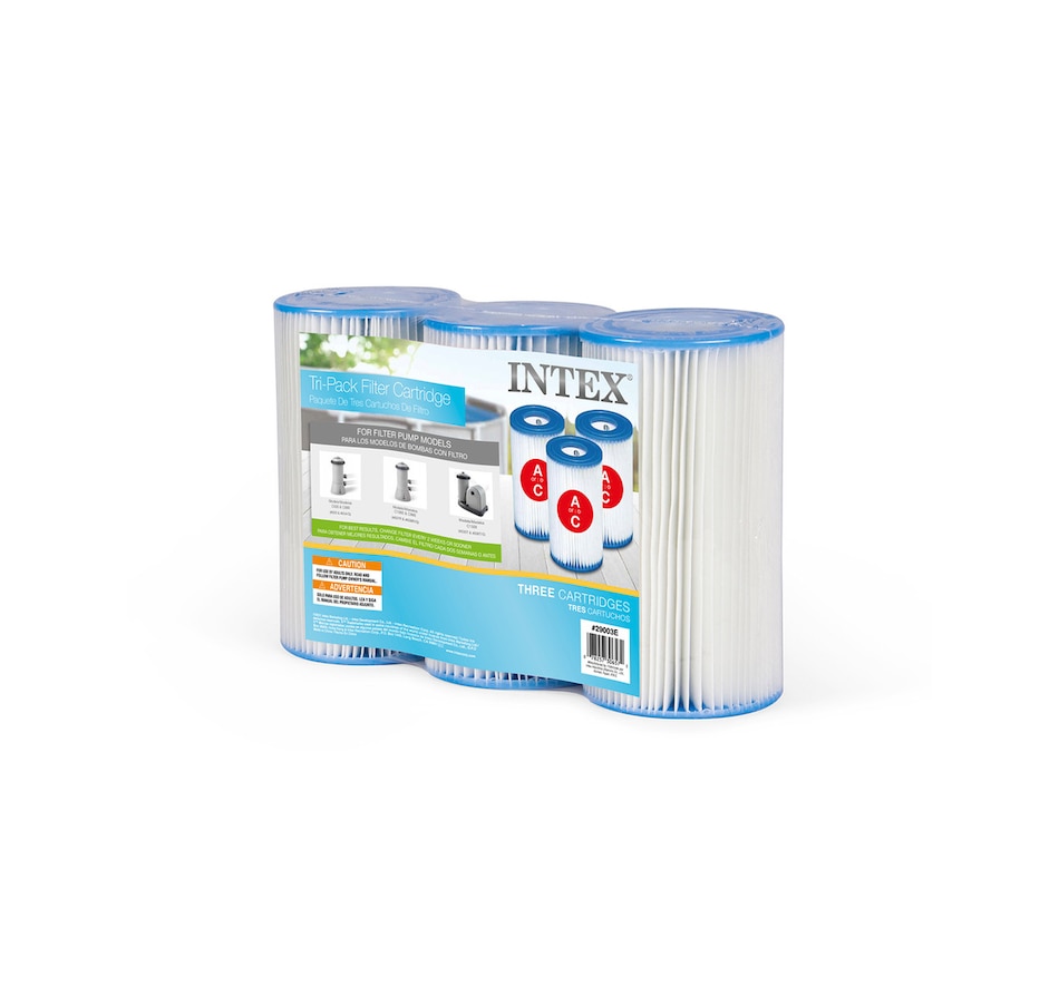 Image 712941.jpg, Product 712-941 / Price $19.99, Intex Type-A Pool Filter Cartridge (3-pack) from Intex on TSC.ca's Home & Garden department