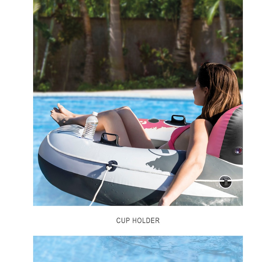 Intex Aqua River Run 1 Inflatable Floating Lake Tube 