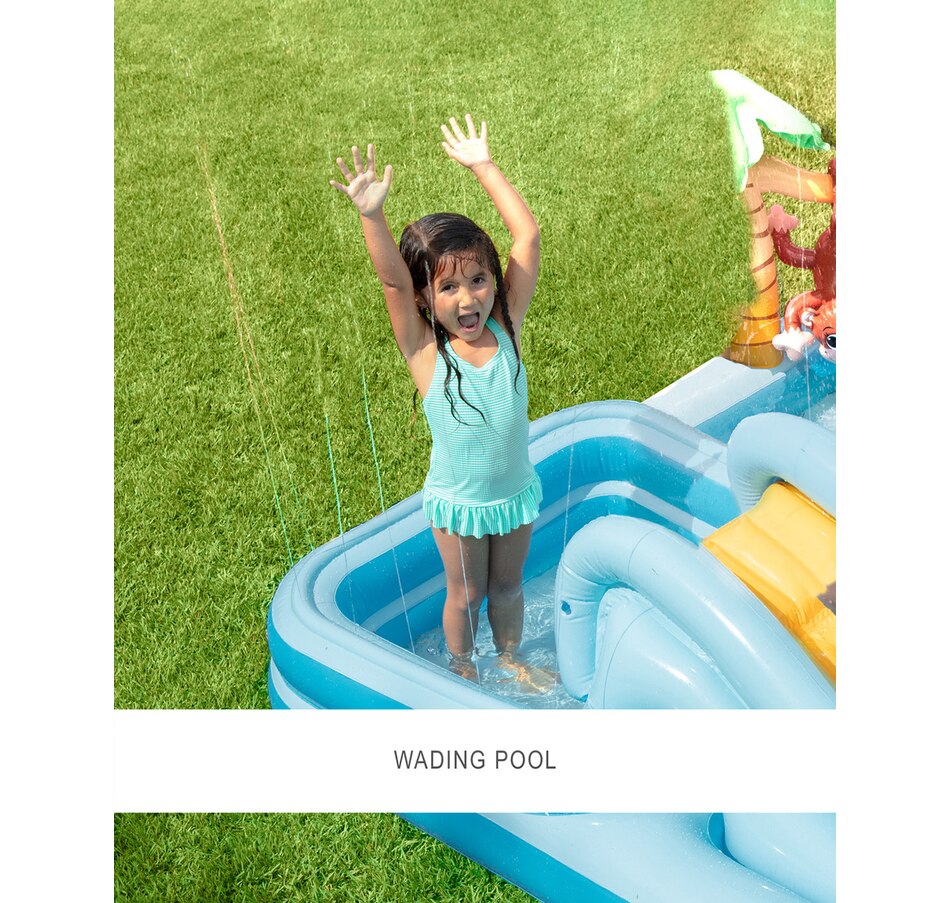 Image 712960_ALTMORE4.jpg, Product 712-960 / Price $114.99, Intex Jungle Adventure Inflatable Play Centre with Slide from Intex on TSC.ca's Home & Garden department