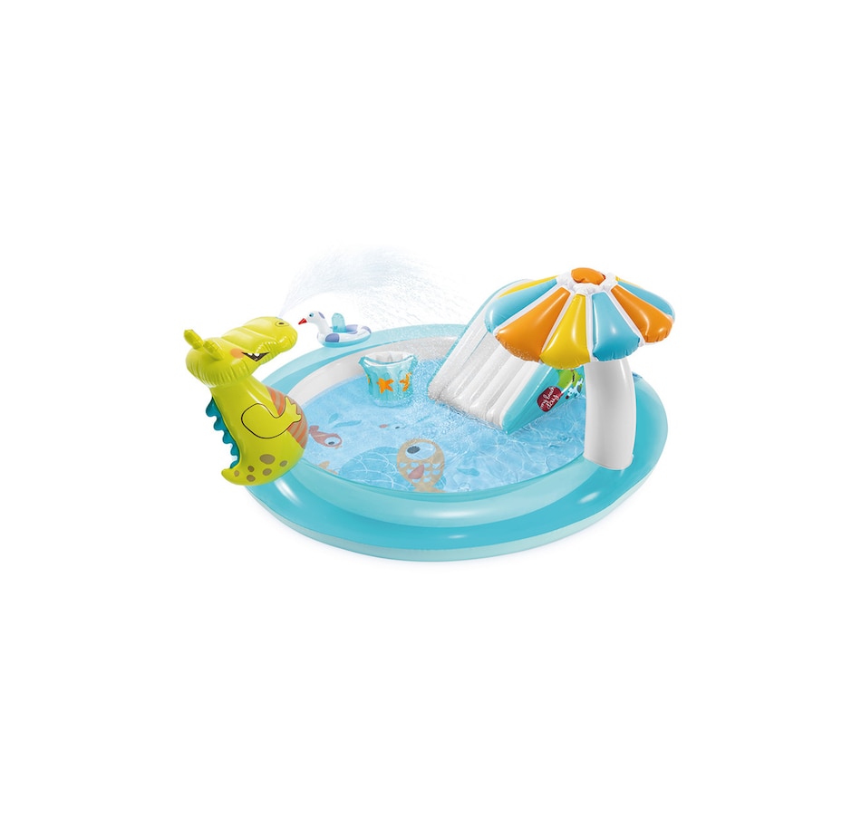 Image 712961.jpg, Product 712-961 / Price $67.99, Intex Gator Inflatable Play Centre with Slide from Intex on TSC.ca's Home & Garden department