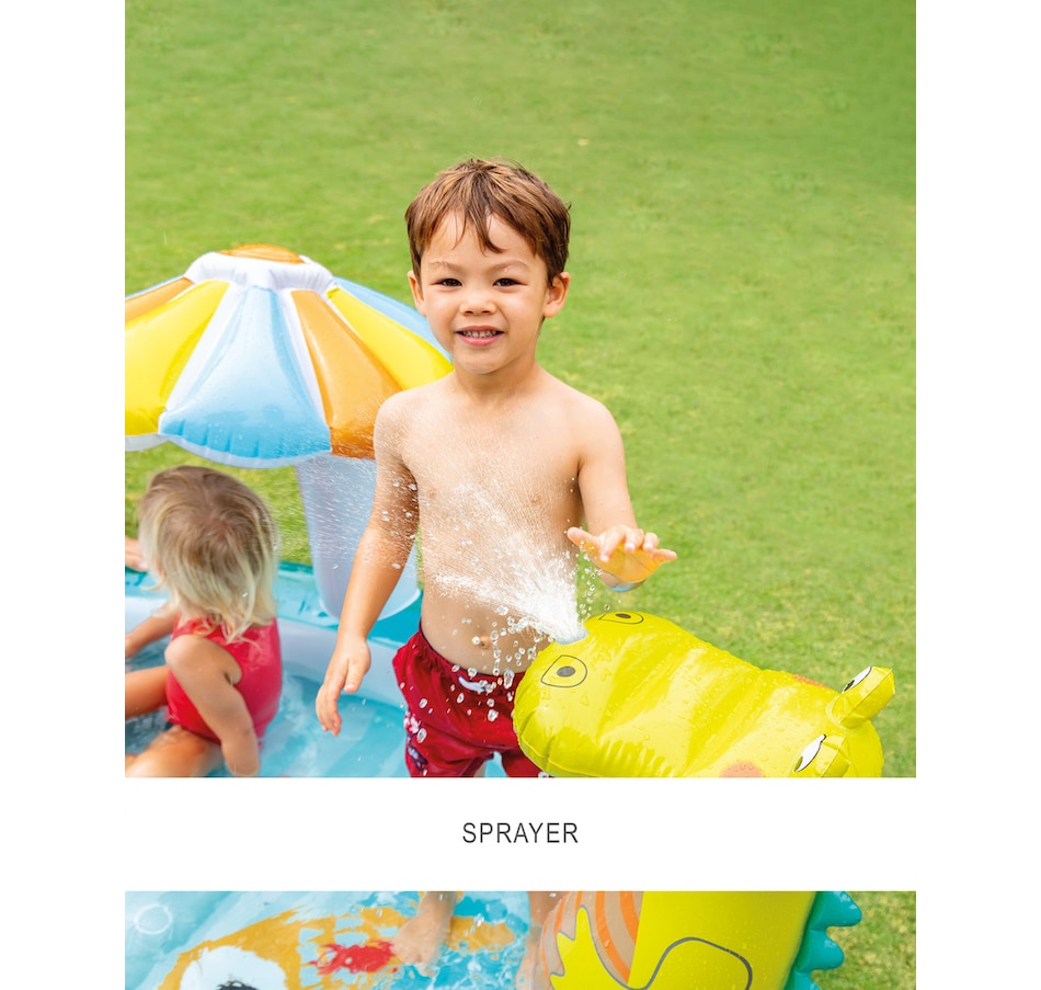 Image 712961_ALTMORE3.jpg, Product 712-961 / Price $67.99, Intex Gator Inflatable Play Centre with Slide from Intex on TSC.ca's Home & Garden department