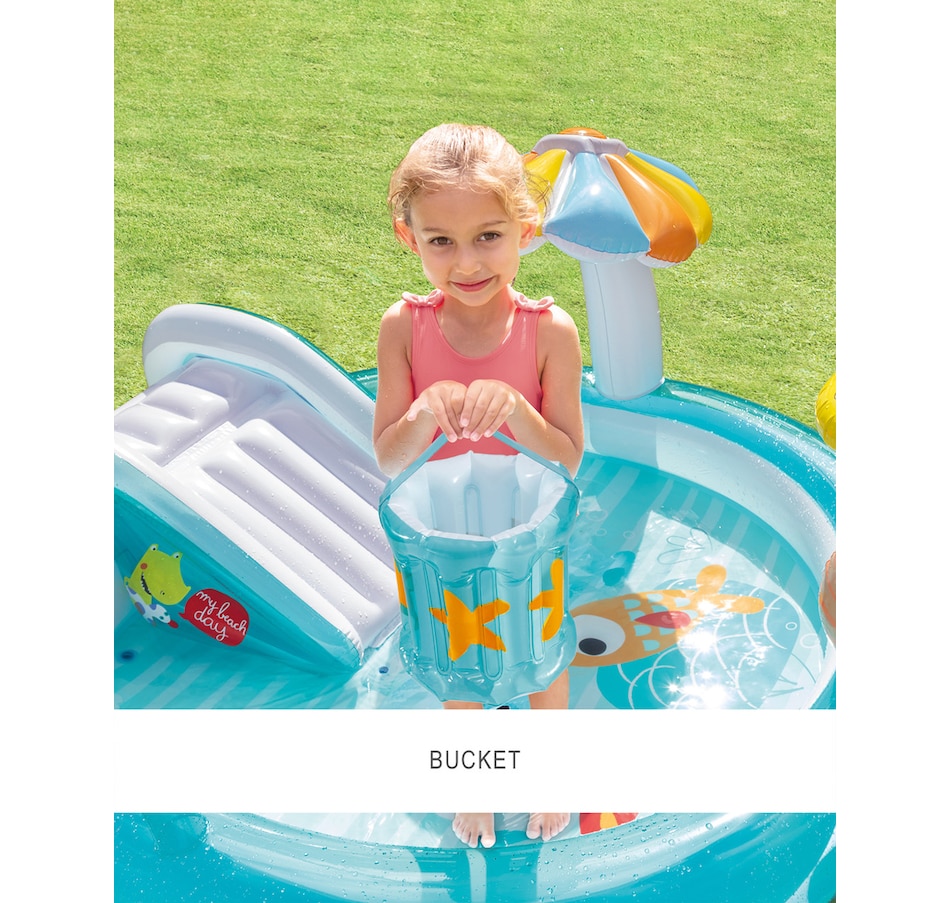 Image 712961_ALTMORE4.jpg, Product 712-961 / Price $67.99, Intex Gator Inflatable Play Centre with Slide from Intex on TSC.ca's Home & Garden department