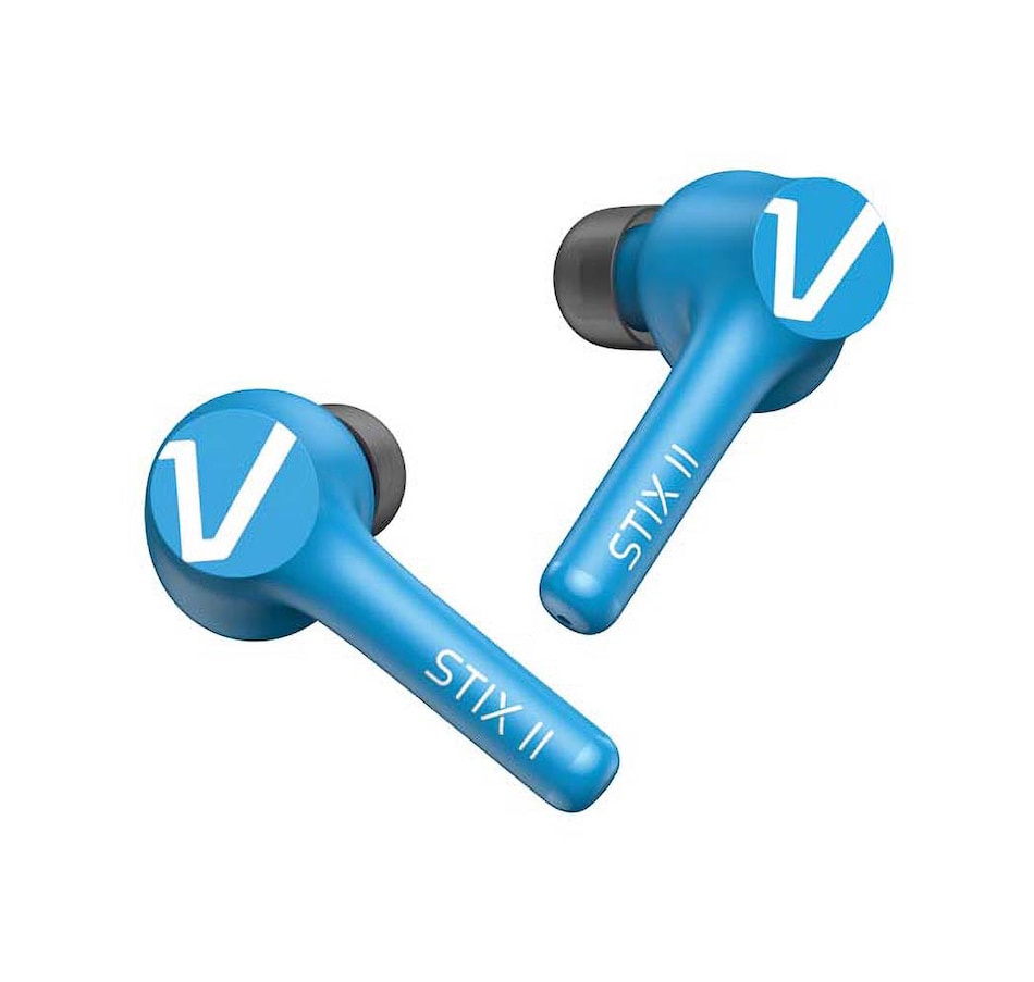 Image 712995_ALTMORE1.jpg, Product 712-995 / Price $299.99, Veho STIX II True Wireless Bluetooth Earphones (aqua) from Veho on TSC.ca's Electronics department
