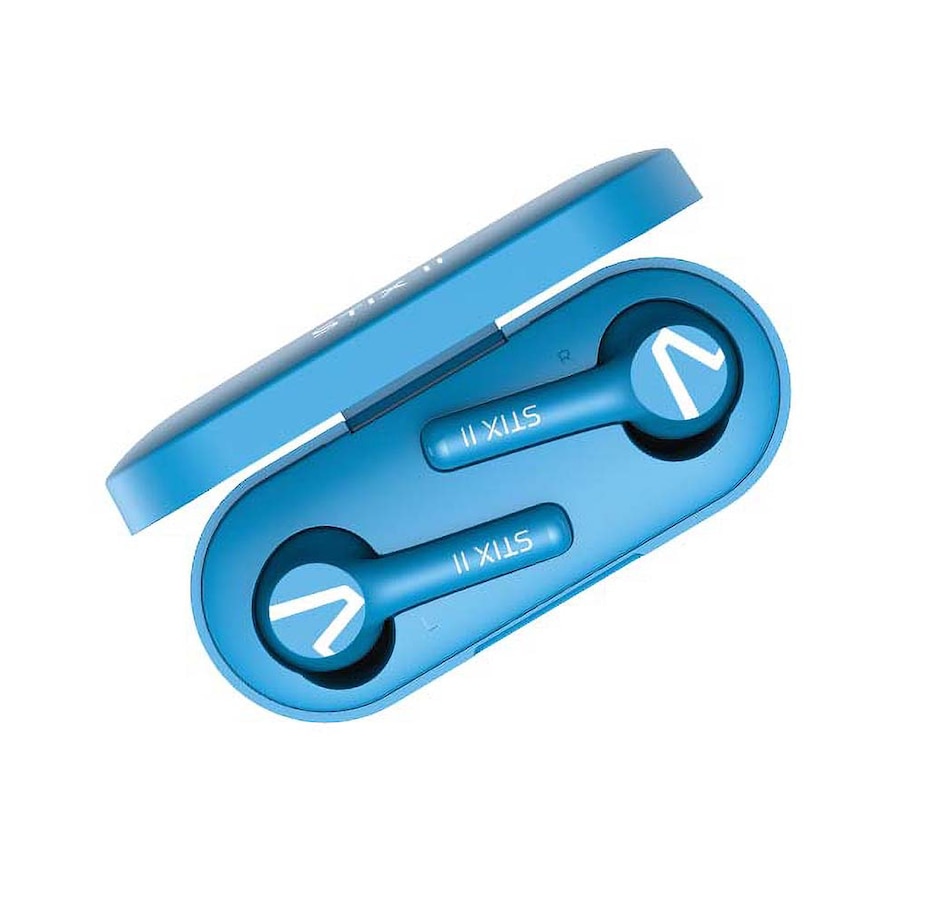 Image 712995_ALTMORE2.jpg, Product 712-995 / Price $299.99, Veho STIX II True Wireless Bluetooth Earphones (aqua) from Veho on TSC.ca's Electronics department