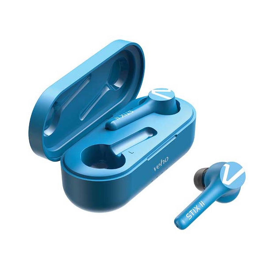 Image 712995_ALTMORE4.jpg, Product 712-995 / Price $299.99, Veho STIX II True Wireless Bluetooth Earphones (aqua) from Veho on TSC.ca's Electronics department