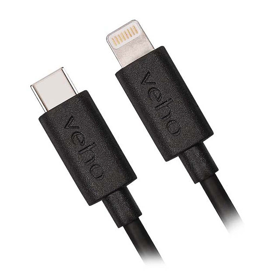 Image 712998_ALTMORE2.jpg, Product 712-998 / Price $39.99, Veho Pebble USB-C to Lightning Charge and Sync Cable (20 cm) from Veho on TSC.ca's Electronics department