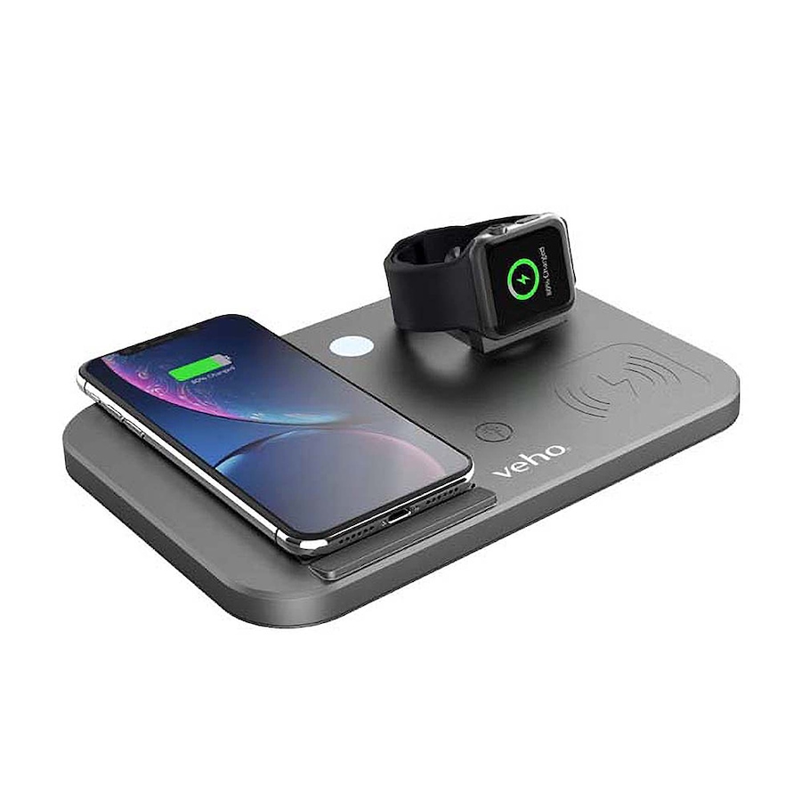 Image 713001_ALTMORE3.jpg, Product 713-001 / Price $149.99, Veho DS-7 Qi Wireless Multi-Charging Station from Veho on TSC.ca's Electronics department