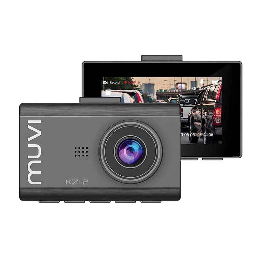 Image 713003.jpg, Product 713-003 / Price $499.99, Veho Muvi KZ-2 Pro Drive Cam 4K Dashcam with 3" LCD Display and G-Sensor from Veho on TSC.ca's Electronics department