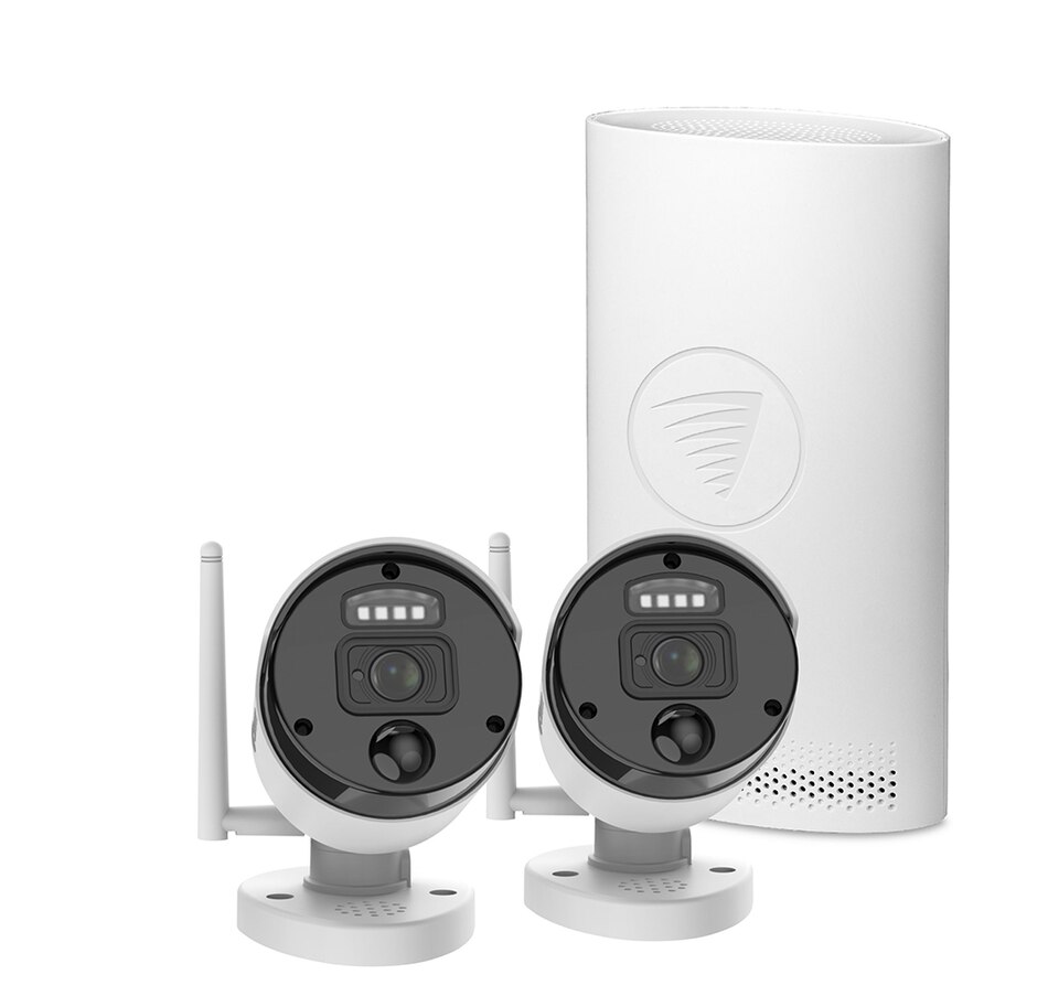 Image 713025_ALTMORE3.jpg, Product 713-025 / Price $379.99, Swann 1080p Four-Channel 1 TB Hard Drive Wi-Fi NVR Security System with Two Cameras with Controllable Spotlights and Sirens SWNVK-500KH2 from Swann on TSC.ca's Electronics department