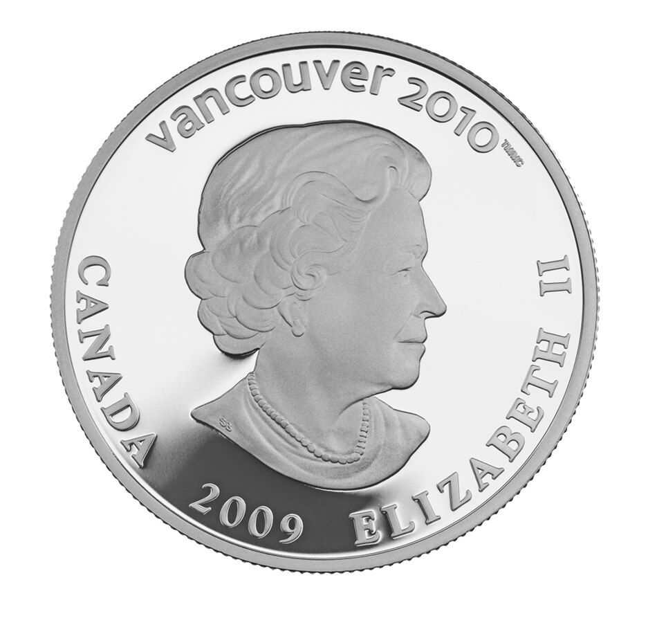 Image 713056_ALTMORE1.jpg, Product 713-056 / Price $71.95, 2009 $25 Speed Skating Vancouver Olympics 2010 from Royal Canadian Mint (RCM) on TSC.ca's Coins department