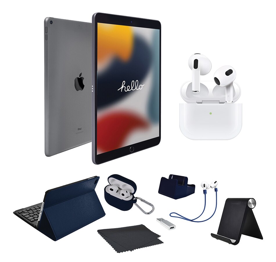 Image 713066_GRU.jpg, Product 713-066 / Price $989.99, Apple iPad 10.2" 64GB Tablet Bundle (9th Gen) from Apple on TSC.ca's Electronics department
