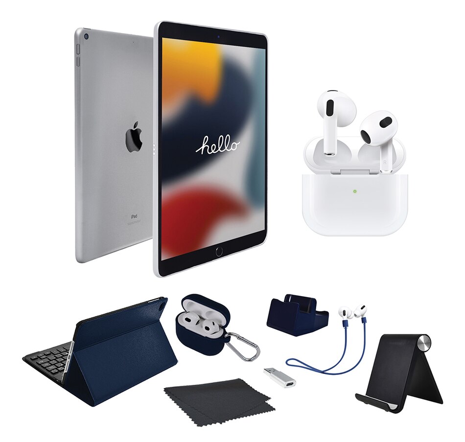Image 713066_SILB.jpg, Product 713-066 / Price $989.99, Apple iPad 10.2" 64GB Tablet Bundle (9th Gen) from Apple on TSC.ca's Electronics department