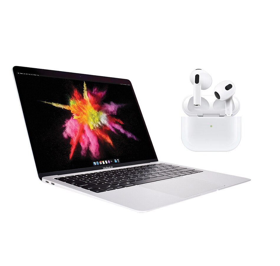 Image 713068_ALTMORE2.jpg, Product 713-068 / Price $1,899.99, Apple M1 MacBook Air 256GB with Apple AirPods Gen 3 from Apple on TSC.ca's Electronics department