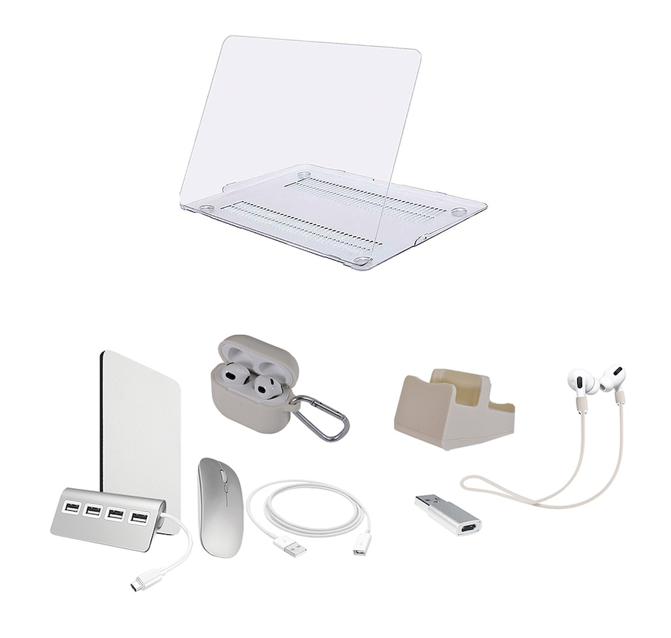 Image 713068_ALTMORE7.jpg, Product 713-068 / Price $1,899.99, Apple M1 MacBook Air 256GB with Apple AirPods Gen 3 from Apple on TSC.ca's Electronics department