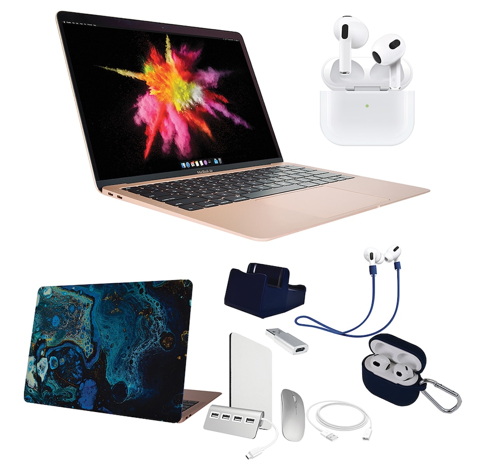 Image 713068_GOB.jpg, Product 713-068 / Price $1,899.99, Apple M1 MacBook Air 256GB with Apple AirPods Gen 3 from Apple on TSC.ca's Electronics department