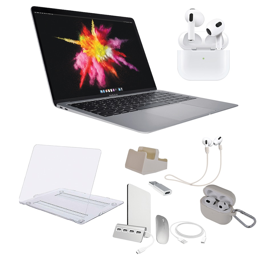 Image 713068_GWT.jpg, Product 713-068 / Price $1,899.99, Apple M1 MacBook Air 256GB with Apple AirPods Gen 3 from Apple on TSC.ca's Electronics department