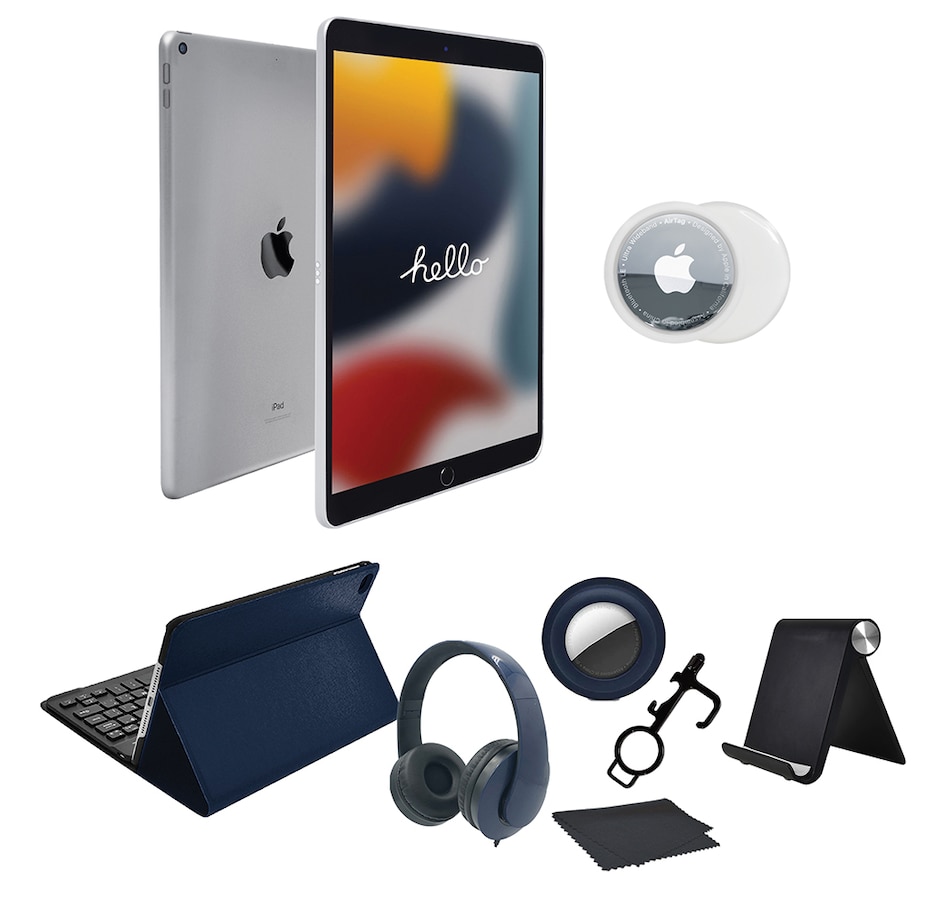 Restored Apple iPad Pro 9.7-inch Wi-Fi Only 256GB Latest OS Bundle:  Pre-Installed Tempered Glass, Case, Rapid Charger, Bluetooth/Wireless  Airbuds By