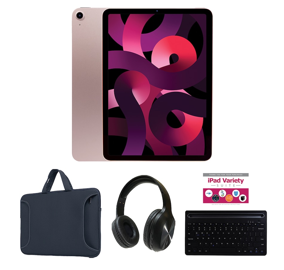 Image 713074_PBC.jpg, Product 713-074 / Price $1,219.96, New Apple M1 iPad Air 10.9 64GB 5th Gen Bundle from Apple on TSC.ca's Electronics department