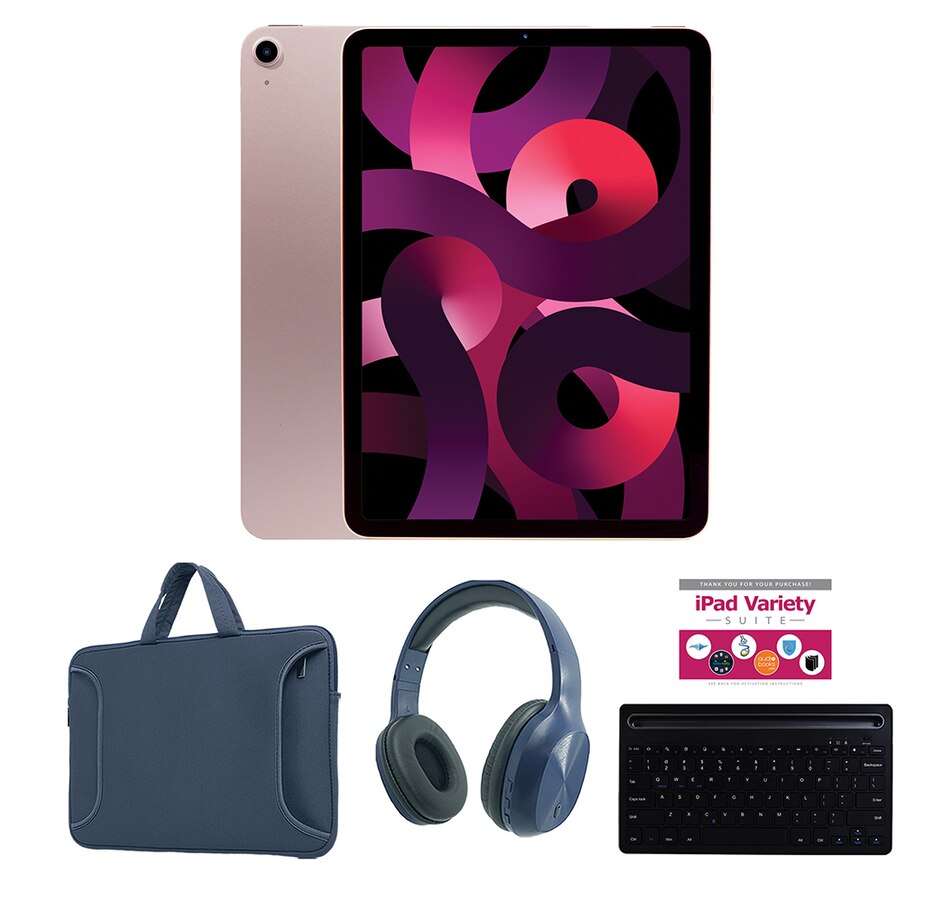 Image 713074_PKBU.jpg, Product 713-074 / Price $1,219.96, New Apple M1 iPad Air 10.9 64GB 5th Gen Bundle from Apple on TSC.ca's Electronics department