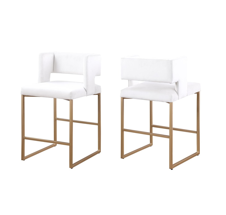 Image 713093_BGE.jpg, Product 713-093 / Price $399.00, Brassex Loren Counter Stool (set of 2) from Brassex on TSC.ca's Home & Garden department