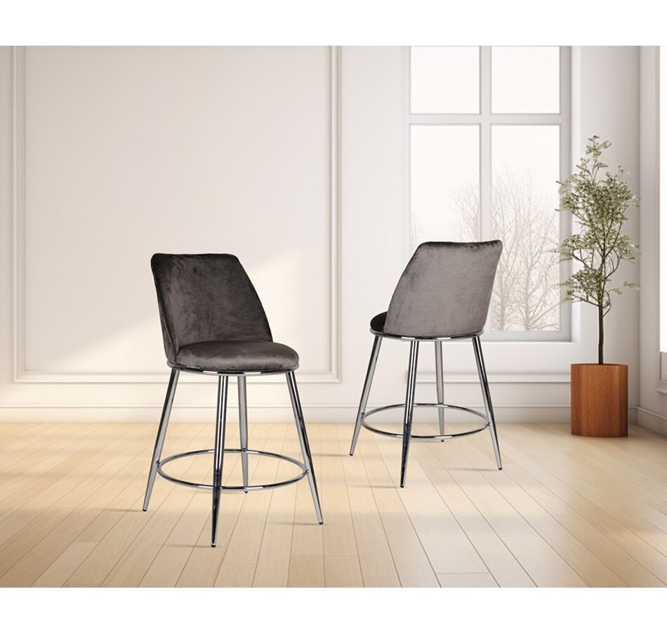 Image 713096_ALTMORE2.jpg, Product 713-096 / Price $259.00, Brassex Nora Counter Stool (set of 2) from Brassex on TSC.ca's Home & Garden department