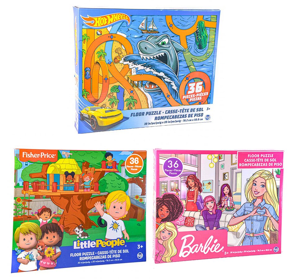Image 713151.jpg, Product 713-151 / Price $59.99, Kids 36-Piece Floor Puzzles (3-Pack Bundle)  on TSC.ca's Toys & Hobbies department