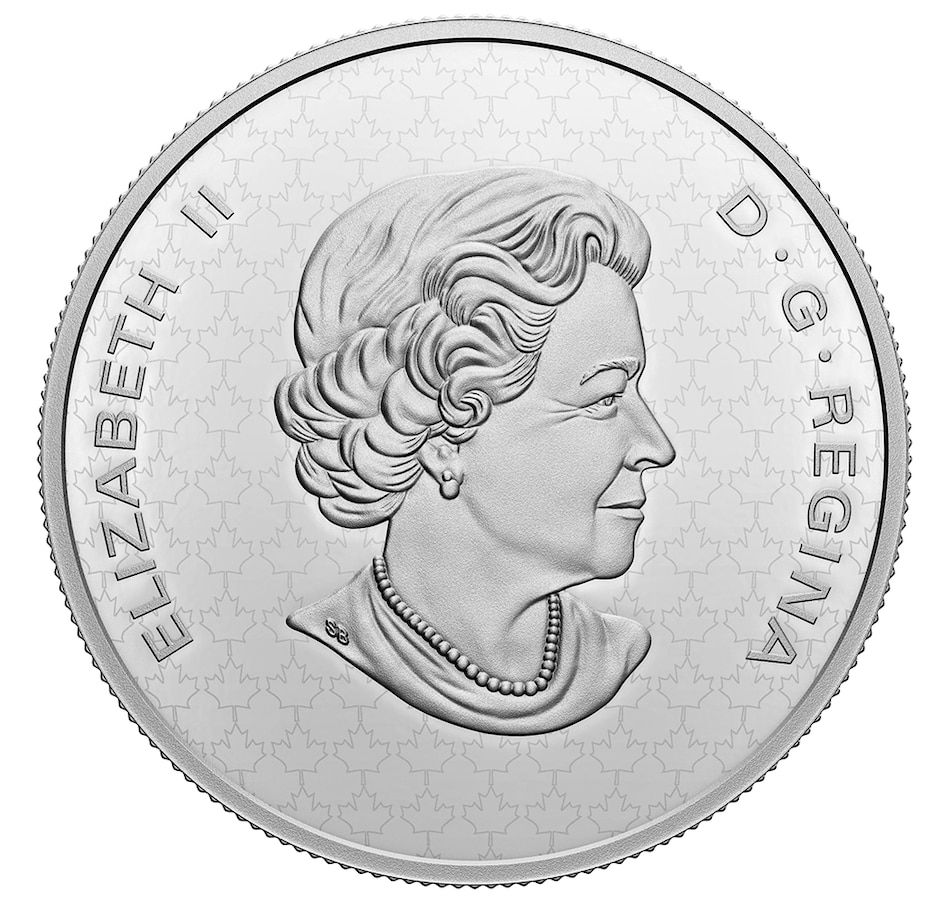 Image 713161_ALTMORE3.jpg, Product 713-161 / Price $688.88, 2022 Five Ounce 25¢ Pure Silver Coin The Bigger Picture: The Caribou from Royal Canadian Mint (RCM) on TSC.ca's Coins department