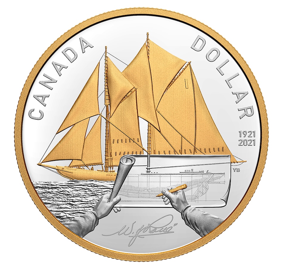 Image 713170_ALTMORE2.jpg, Product 713-170 / Price $289.95, 2021 Fine Silver Proof Set with Bluenose Silver Dollar with Exclusive Bonus Keepsake Set from Royal Canadian Mint (RCM) on TSC.ca's Coins department