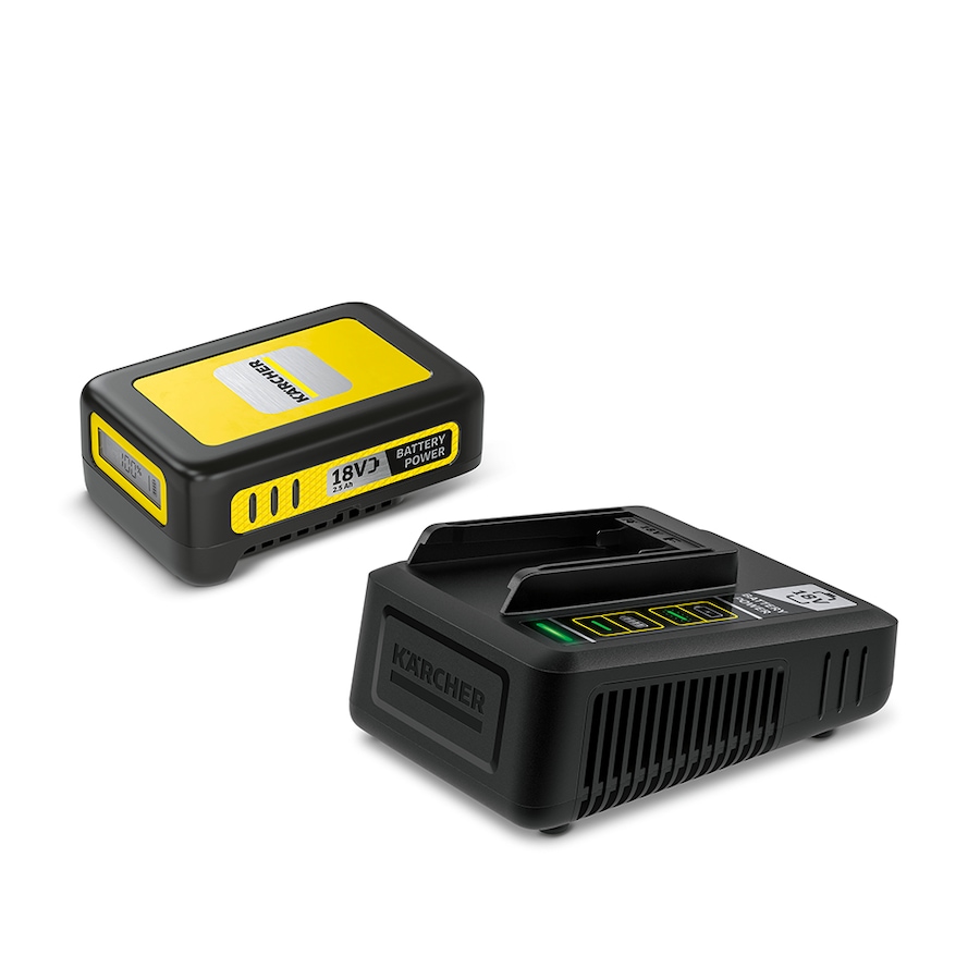 Image 713205.jpg, Product 713-205 / Price $150.00, Kärcher Battery-Powered Starter Kit: Charger and 18V 2.5-Ah Battery from Karcher on TSC.ca's Home & Garden department
