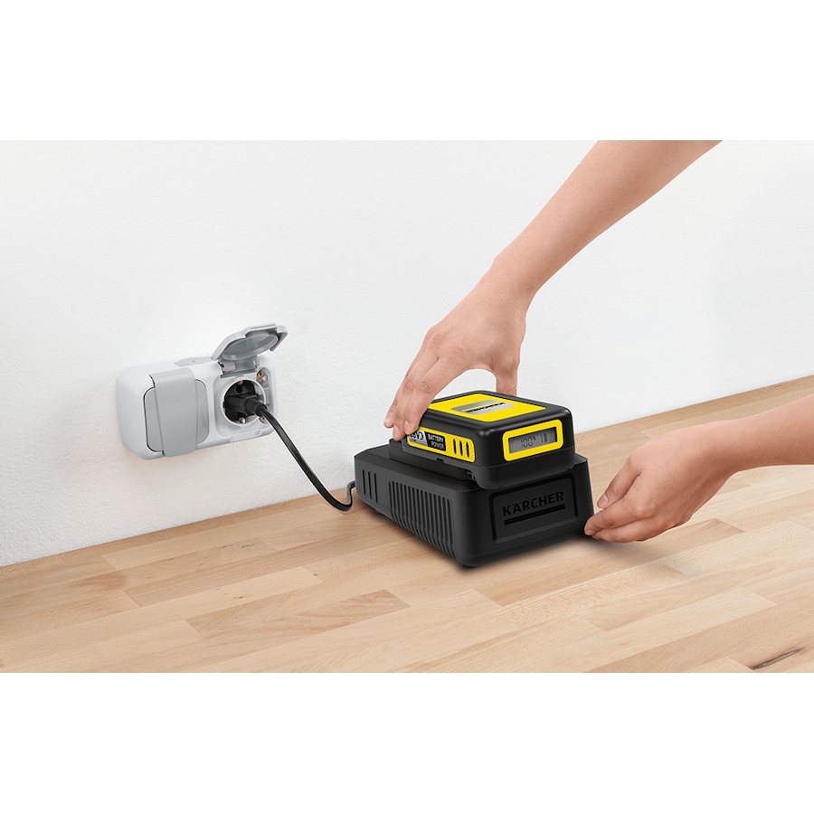 Image 713205_ALTMORE2.jpg, Product 713-205 / Price $150.00, Kärcher Battery-Powered Starter Kit: Charger and 18V 2.5-Ah Battery from Karcher on TSC.ca's Home & Garden department