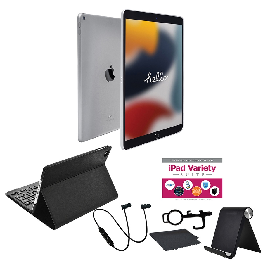Image 713241_SLK.jpg, Product 713-241 / Price $919.95 - $1,119.95, Apple iPad 10.2" 64GB or 256GB Tablet Bundle 9th Generation from Apple on TSC.ca's Electronics department