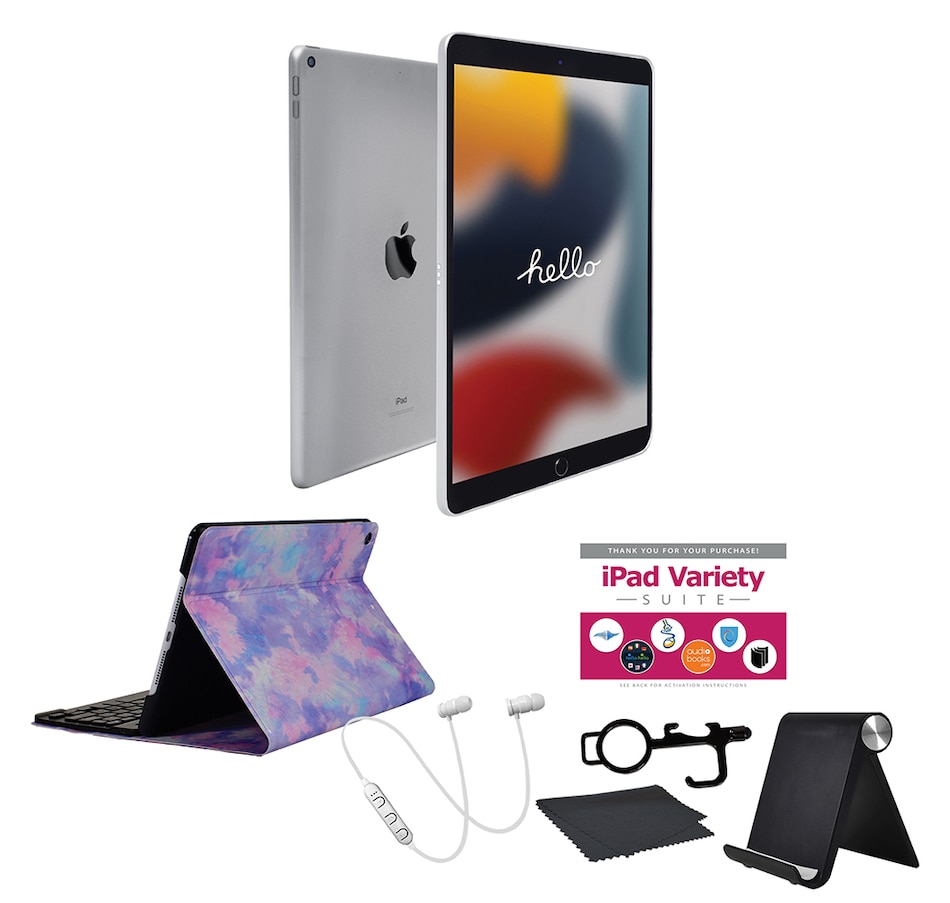 Image 713241_SLPTD.jpg, Product 713-241 / Price $919.95 - $1,119.95, Apple iPad 10.2" 64GB or 256GB Tablet Bundle 9th Generation from Apple on TSC.ca's Electronics department