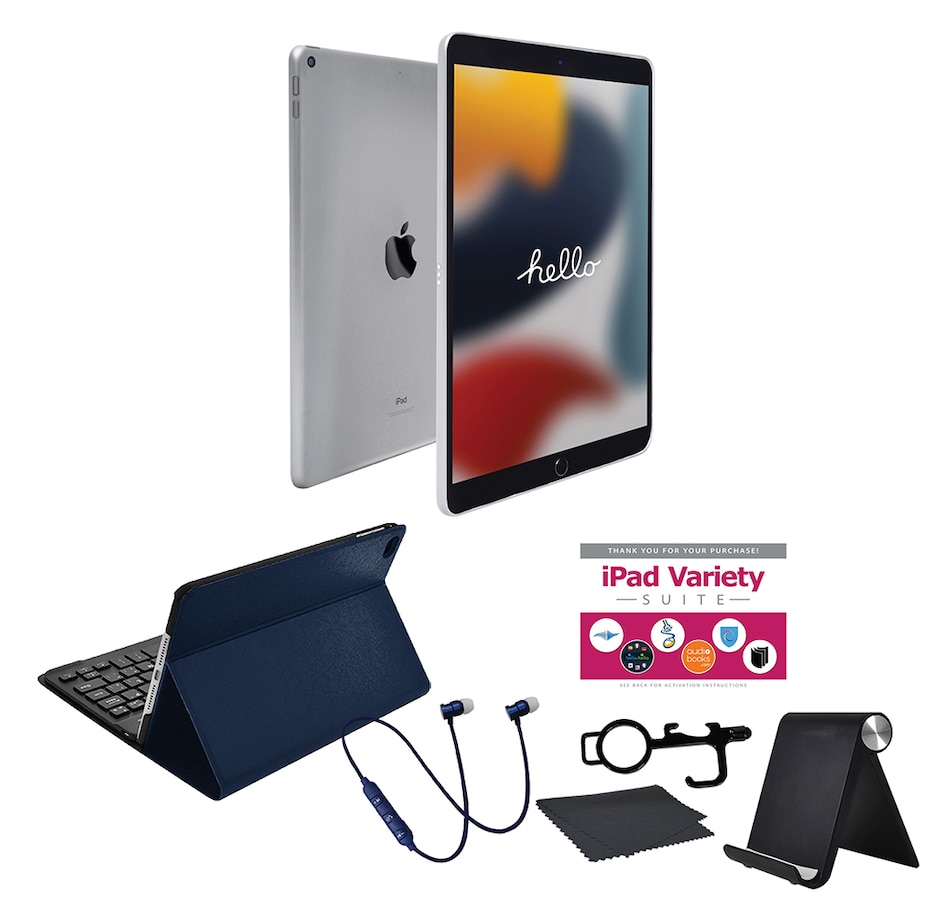 Image 713241_SLSGS.jpg, Product 713-241 / Price $919.95 - $1,119.95, Apple iPad 10.2" 64GB or 256GB Tablet Bundle 9th Generation from Apple on TSC.ca's Electronics department
