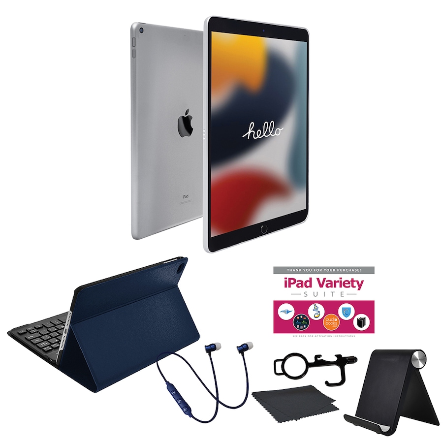 Image 713241_SLSGS.jpg, Product 713-241 / Price $919.95 - $1,119.95, Apple iPad 10.2" 64GB or 256GB Tablet Bundle 9th Generation from Apple on TSC.ca's Electronics department