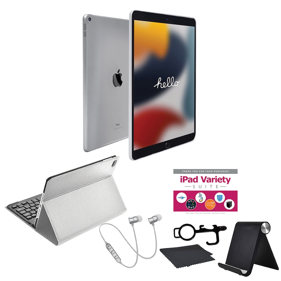 Image 713241_SLSL.jpg, Product 713-241 / Price $919.95 - $1,119.95, Apple iPad 10.2" 64GB or 256GB Tablet Bundle 9th Generation from Apple on TSC.ca's Electronics department