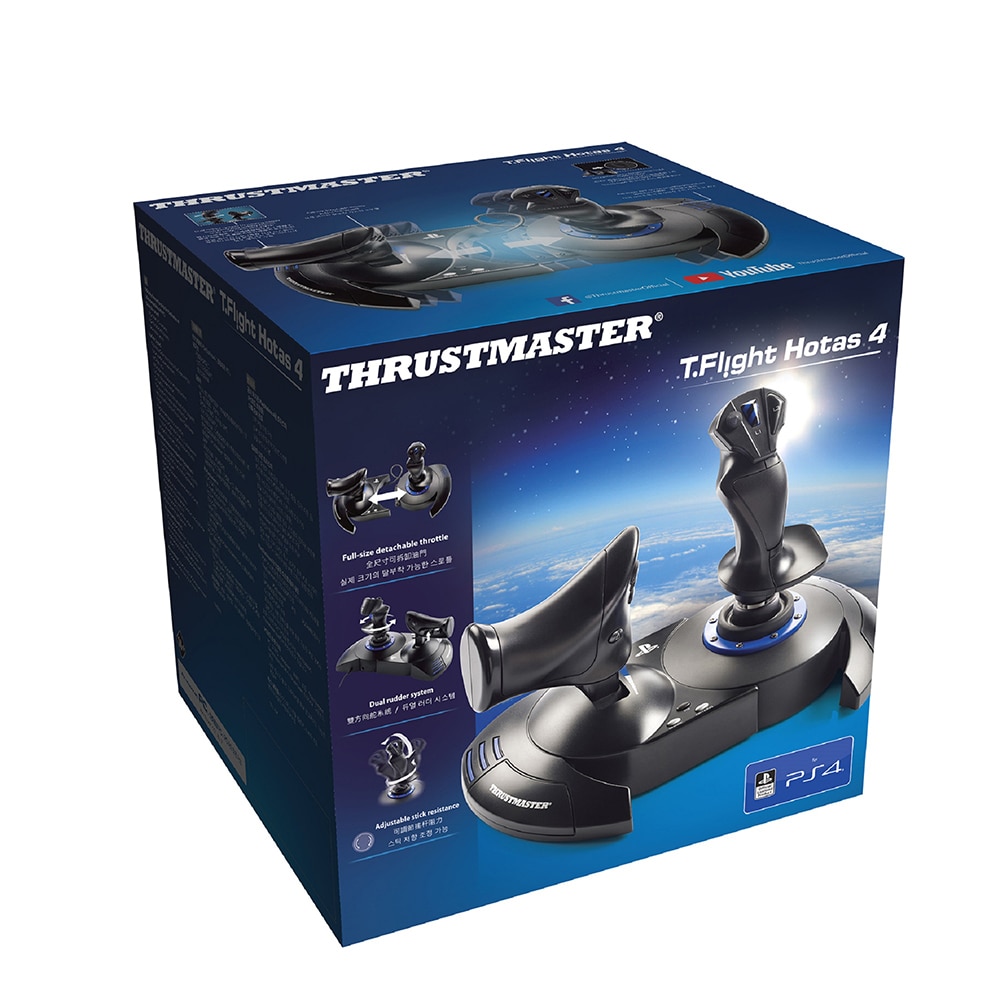 Thrustmaster T-Flight Stick Hotas 4 V3 For PS4 And PC - Online 