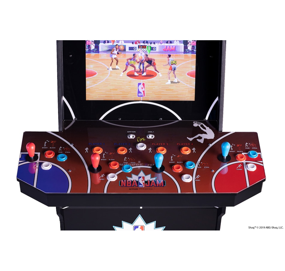 Image 713311_ALTMORE3.jpg, Product 713-311 / Price $899.99, Arcade1Up NBA Jam Arcade Game Shaq Edition from Arcade1Up on TSC.ca's Electronics department