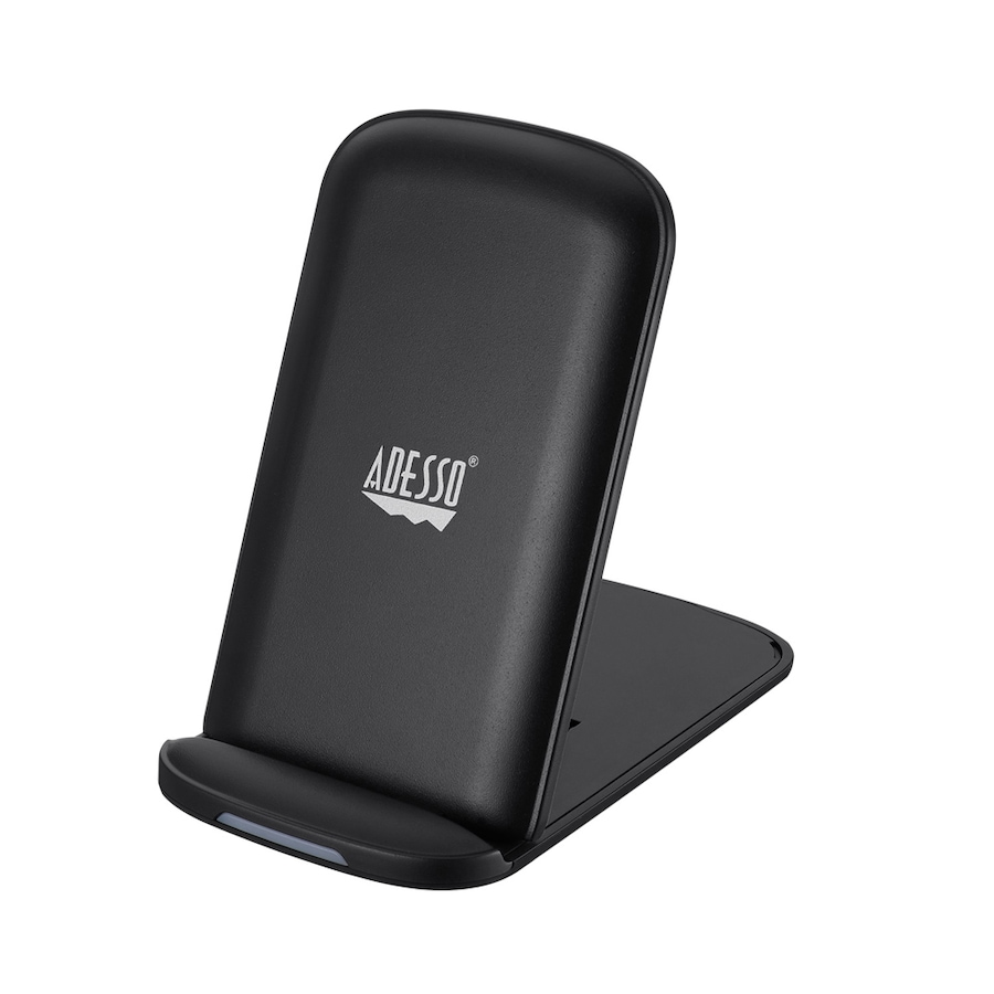Image 713340.jpg, Product 713-340 / Price $44.99, Adesso 10W Wireless Qi Charger with Foldable Stand from Adesso on TSC.ca's Electronics department