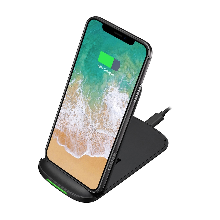 Image 713340_ALTMORE2.jpg, Product 713-340 / Price $44.99, Adesso 10W Wireless Qi Charger with Foldable Stand from Adesso on TSC.ca's Electronics department