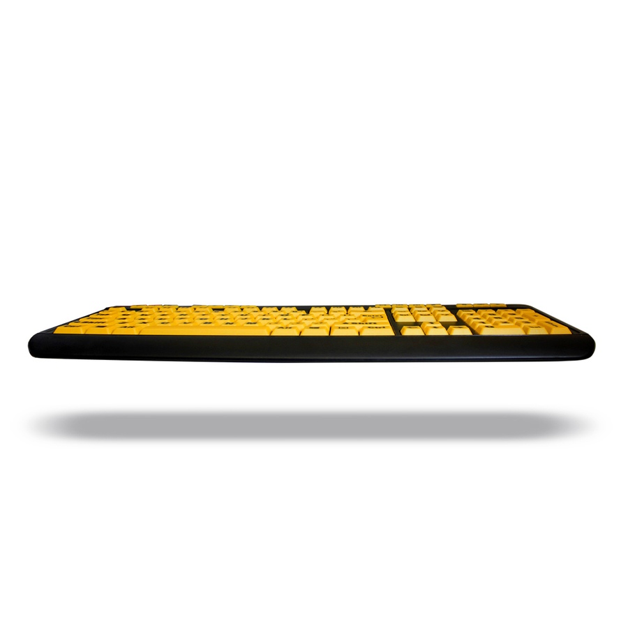 Image 713345_ALTMORE3.jpg, Product 713-345 / Price $34.99, Adesso Luminous 4x Large Print Multimedia Desktop Keyboard from Adesso on TSC.ca's Electronics department
