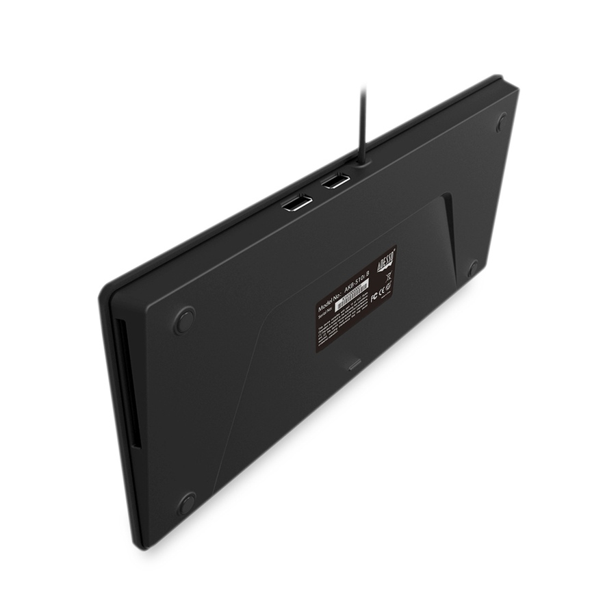 Image 713349_ALTMORE4.jpg, Product 713-349 / Price $44.99, Adesso SlimTouch Mini USB Keyboard with 2 USB Hub from Adesso on TSC.ca's Electronics department