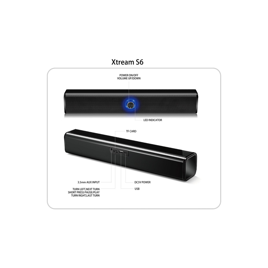 Image 713360_ALTMORE4.jpg, Product 713-360 / Price $74.99, Adesso 10W x 2 Bluetooth Dual Mode Soundbar Speaker from Adesso on TSC.ca's Electronics department