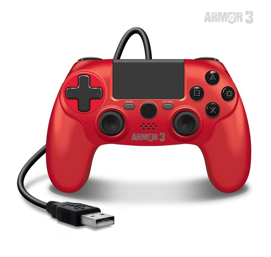 Image 713382_ALTMORE11.jpg, Product 713-382 / Price $44.99, Wired Game Controller for PS4/PC/Mac (Black) Armor3 on TSC.ca's Toys & Hobbies department