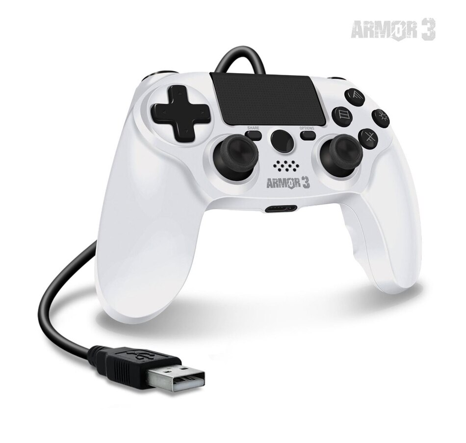 Image 713382_ALTMORE13.jpg, Product 713-382 / Price $44.99, Wired Game Controller for PS4/PC/Mac (Black) Armor3 on TSC.ca's Toys & Hobbies department