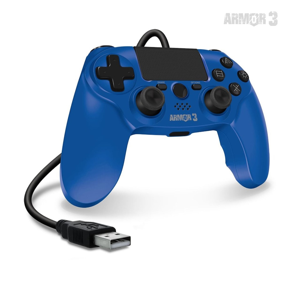 Image 713382_ALTMORE5.jpg, Product 713-382 / Price $44.99, Wired Game Controller for PS4/PC/Mac (Black) Armor3 on TSC.ca's Toys & Hobbies department