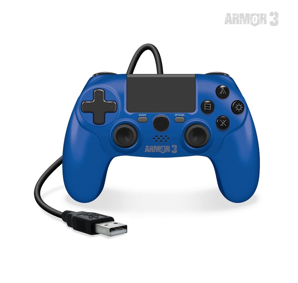 Image 713382_ALTMORE7.jpg, Product 713-382 / Price $44.99, Wired Game Controller for PS4/PC/Mac (Black) Armor3 on TSC.ca's Toys & Hobbies department