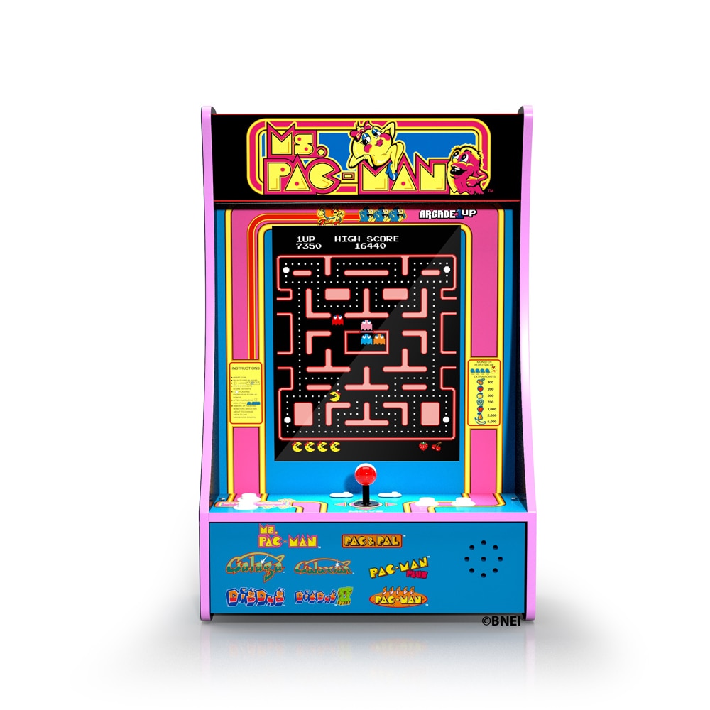 Arcade1Up Ms. Pac-Man Partycade 8-in-1