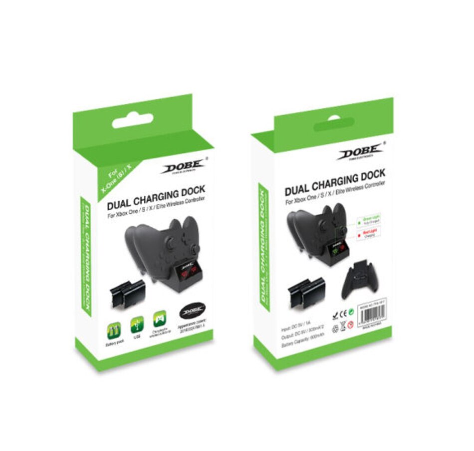 Image 713394_ALTMORE2.jpg, Product 713-394 / Price $24.99, Dobe Xbox One Controller Charging Dock on TSC.ca's Toys & Hobbies department